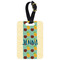 Pineapples and Coconuts Metal Luggage Tag w/ Name or Text