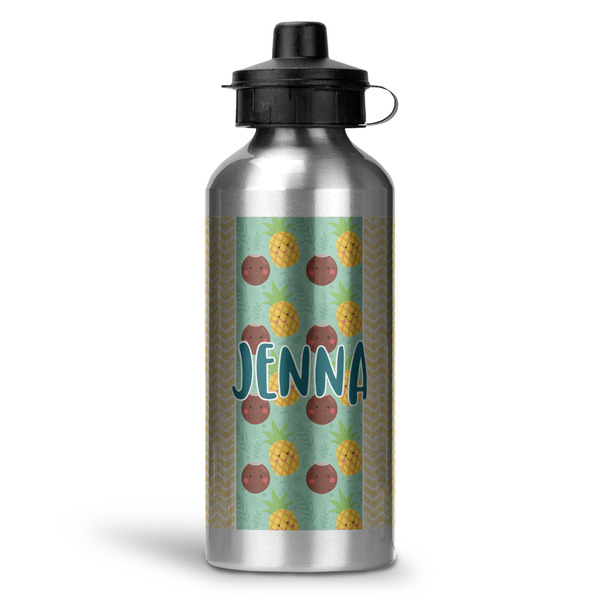 Custom Pineapples and Coconuts Water Bottles - 20 oz - Aluminum (Personalized)