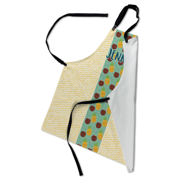 Pineapples and Coconuts Apron - Folded