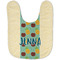 Pineapples and Coconuts Baby Bib - AFT flat