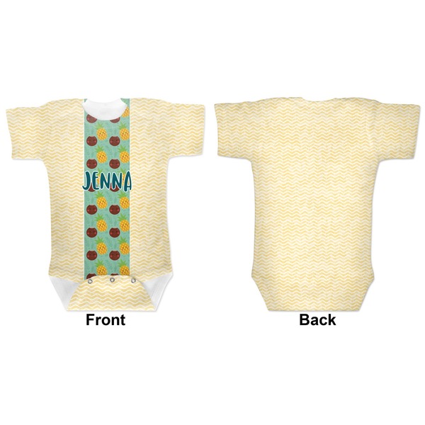 Pineapples and Coconuts Baby Bodysuit Approval