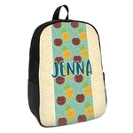 Pineapples and Coconuts Kids Backpack (Personalized)