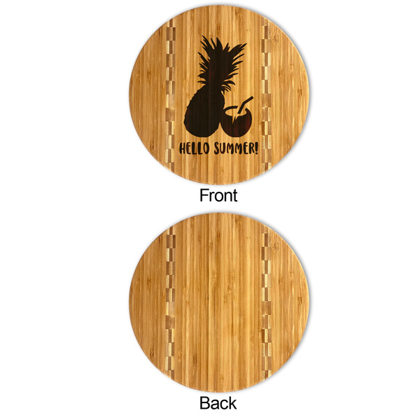 Pineapples and Coconuts Bamboo Cutting Boards - APPROVAL