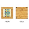 Pineapples and Coconuts Bamboo Trivet with 6" Tile - APPROVAL