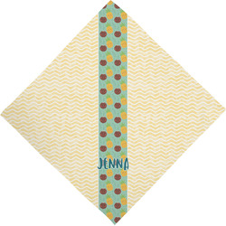 Pineapples and Coconuts Dog Bandana Scarf w/ Name or Text