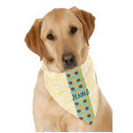 Pineapples and Coconuts Dog Bandana Scarf w/ Name or Text
