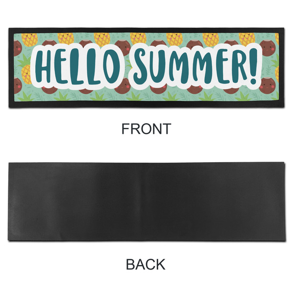 Pineapples and Coconuts Bar Mat - Large - APPROVAL
