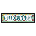 Pineapples and Coconuts Bar Mat - Large (Personalized)