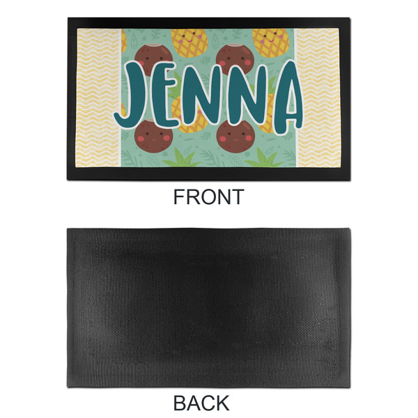 Pineapples and Coconuts Bar Mat - Small - APPROVAL