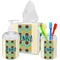 Pineapples and Coconuts Bathroom Accessories Set (Personalized)