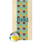 Pineapples and Coconuts Beach Towel w/ Beach Ball