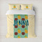 Pineapples and Coconuts Bedding Set- Queen Lifestyle - Duvet