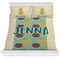 Pineapples and Coconuts Bedding Set (Queen)