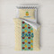 Pineapples and Coconuts Bedding Set- Twin XL Lifestyle - Duvet