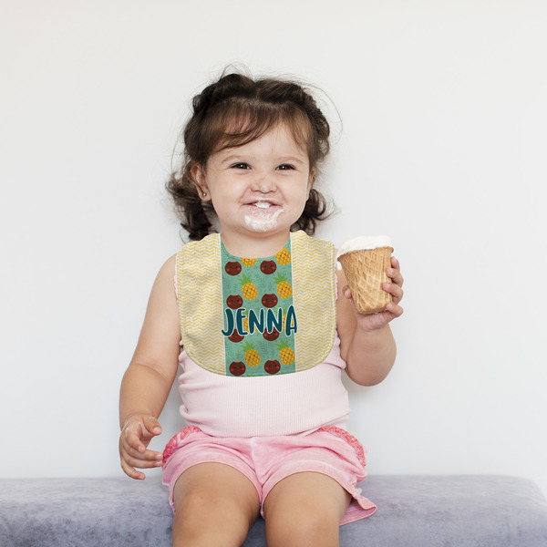 Pineapples and Coconuts Bib Lifestyle Girl