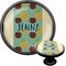 Pineapples and Coconuts Cabinet Knob (Black) (Personalized)