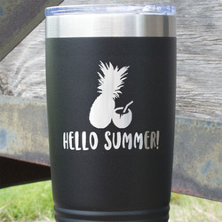 Pineapples and Coconuts 20 oz Stainless Steel Tumbler (Personalized)