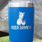 Pineapples and Coconuts Blue Polar Camel Tumbler - 20oz - Close Up