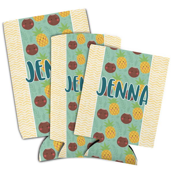 Pineapples and Coconuts Can Coolers - PARENT/MAIN