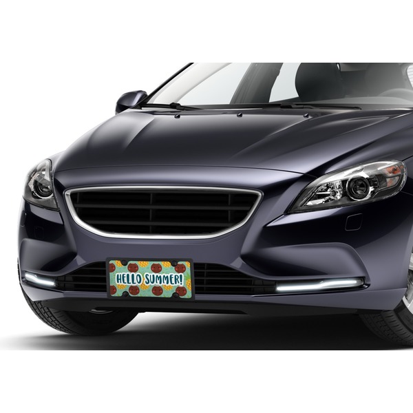 Pineapples and Coconuts Car License Plate Lifestyle