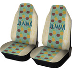 Pineapples and Coconuts Car Seat Covers (Set of Two) (Personalized)