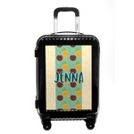 Pineapples and Coconuts Carry On Hard Shell Suitcase (Personalized)