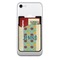 Pineapples and Coconuts Cell Phone Credit Card Holder w/ Phone