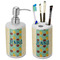 Pineapples and Coconuts Ceramic Bathroom Accessories