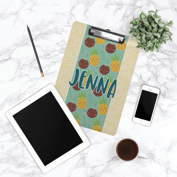 Pineapples and Coconuts Clipboard - Lifestyle Photo