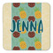 Pineapples and Coconuts Coaster Set - FRONT (one)