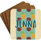 Pineapples and Coconuts Coaster Set (Personalized)