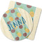 Pineapples and Coconuts Coasters Rubber Back - Main