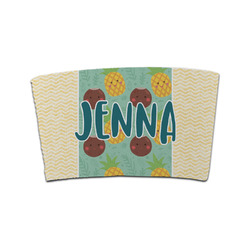 Pineapples and Coconuts Coffee Cup Sleeve (Personalized)