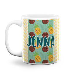 Pineapples and Coconuts Coffee Mug (Personalized)