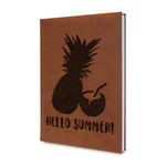 Pineapples and Coconuts Leatherette Journal (Personalized)