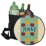 Pineapples and Coconuts Collapsible Cooler & Seat (Personalized)