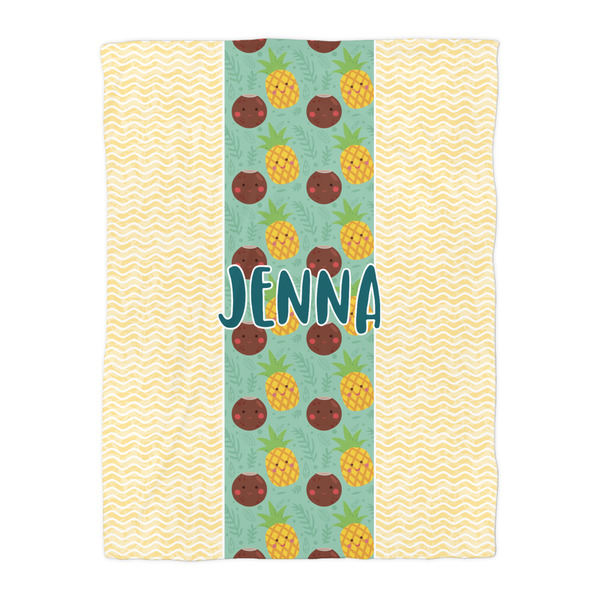 Pineapples and Coconuts Comforter - Twin - Front