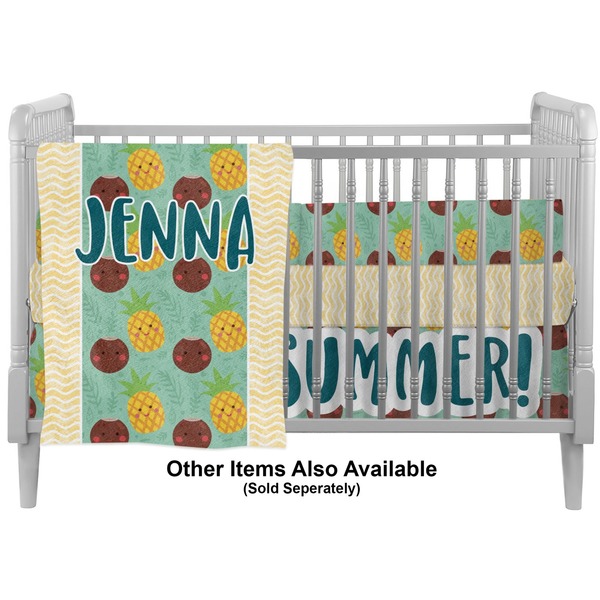 Pineapples and Coconuts Crib - Profile Sold Seperately