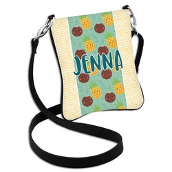 Pineapples and Coconuts Cross Body Bag - 2 Sizes (Personalized)