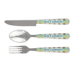 Pineapples and Coconuts Cutlery Set (Personalized)