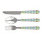 Pineapples and Coconuts Cutlery Set (Personalized)
