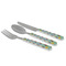 Pineapples and Coconuts Cutlery Set - MAIN