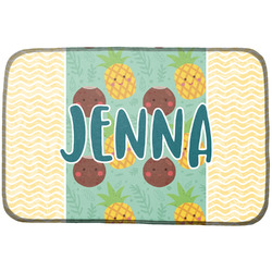 Pineapples and Coconuts Dish Drying Mat (Personalized)