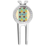 Pineapples and Coconuts Golf Divot Tool & Ball Marker (Personalized)
