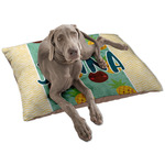Pineapples and Coconuts Dog Bed - Large w/ Name or Text
