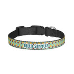 Pineapples and Coconuts Dog Collar - Small (Personalized)