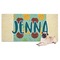Pineapples and Coconuts Dog Towel (Personalized)