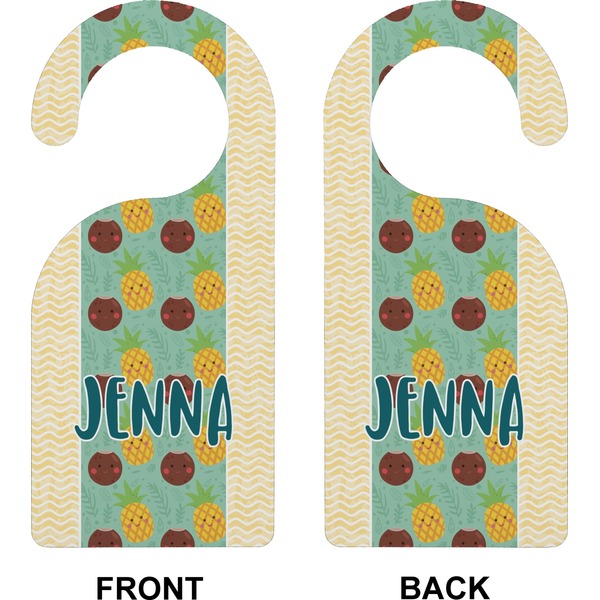 Pineapples and Coconuts Door Hanger (Approval)