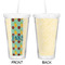 Pineapples and Coconuts Double Wall Tumbler with Straw - Approval