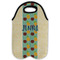 Pineapples and Coconuts Double Wine Tote - Flat (new)